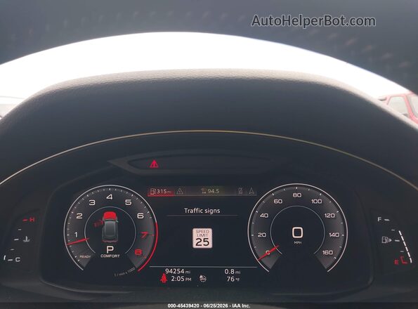 WA1BVAF1XKD012887 2019 AUDI Q8 Gray Widok tylnych siedzeń