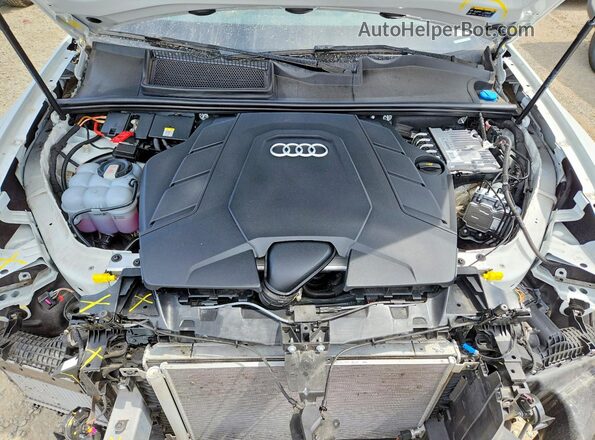 WA1BVBF17PD012892 2023 AUDI Q8 White Engine compartment view