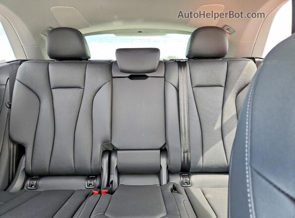 WA1BVBF17PD012892 2023 AUDI Q8 White Rear seats view