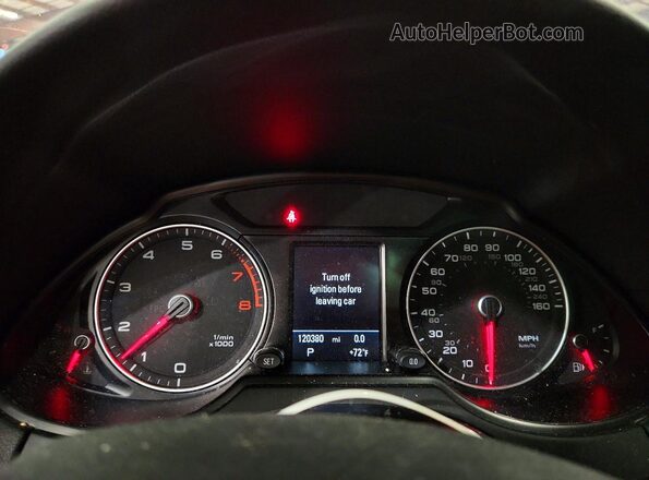 WA1C2AFP2HA090012 2017 AUDI Q5 Gray ხელსაწყოთა პანელის ხედი