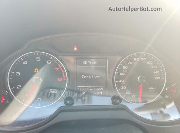 WA1C2AFP5GA103088 2016 AUDI Q5 Gray Вид щитка приладів