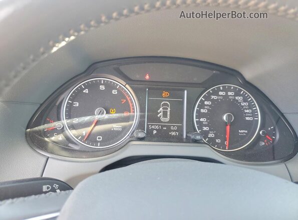 WA1C2AFP5HA058395 2017 AUDI Q5 White Սարքավորումների վահանակի տեսք