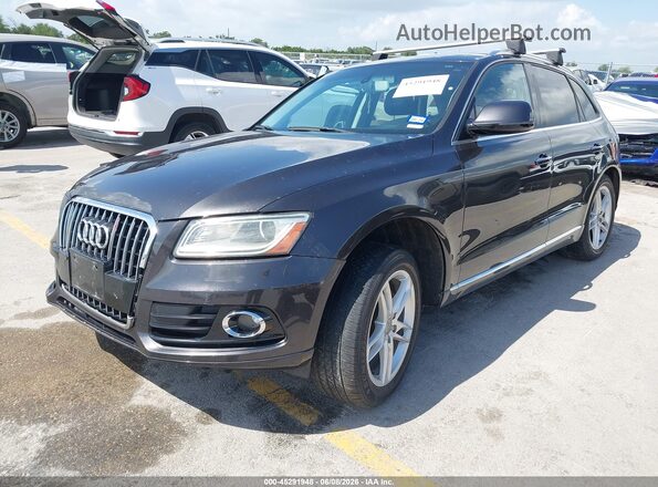 WA1C2AFP6GA016610 2016 AUDI Q5 Black წინა მარცხენა ხედი სამი მეოთხედიდან