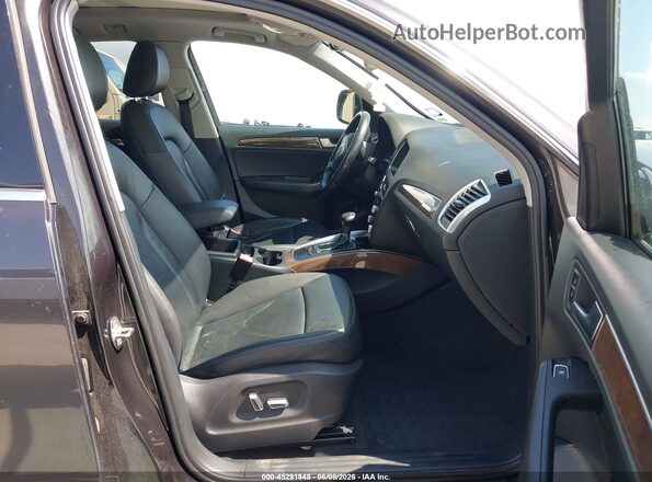 WA1C2AFP6GA016610 2016 AUDI Q5 Black წინა სალონის ხედი