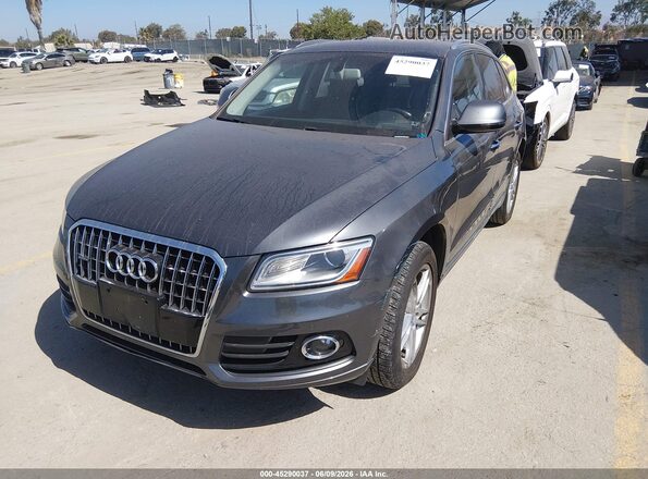 WA1C2AFP6HA065629 2017 AUDI Q5 Gray Vista tres cuartos delantera izquierda