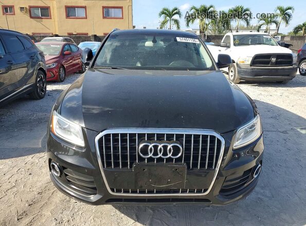 WA1C2AFP7HA099952 2017 AUDI Q5 Black Դիմացի տեսք