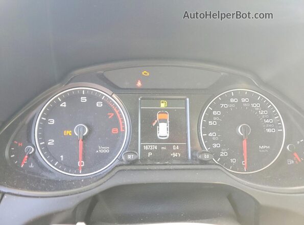 WA1C2AFP7HA099952 2017 AUDI Q5 Black Սարքավորումների վահանակի տեսք