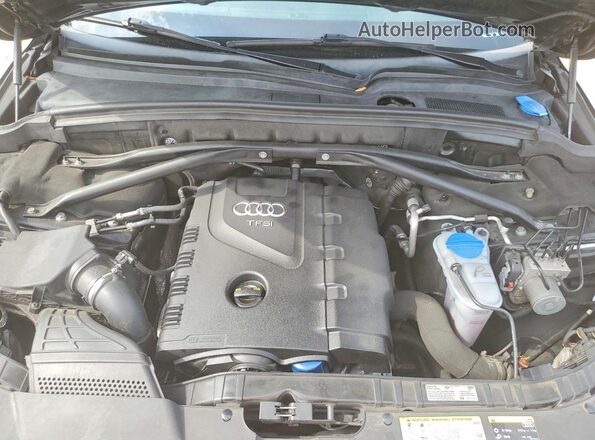 WA1C2AFP8GA025793 2016 AUDI Q5 Black Vista del compartimento del motor