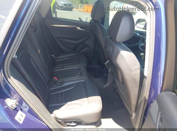 WA1C2AFP8GA064268 2016 AUDI Q5 Blue Vista de la etiqueta del VIN