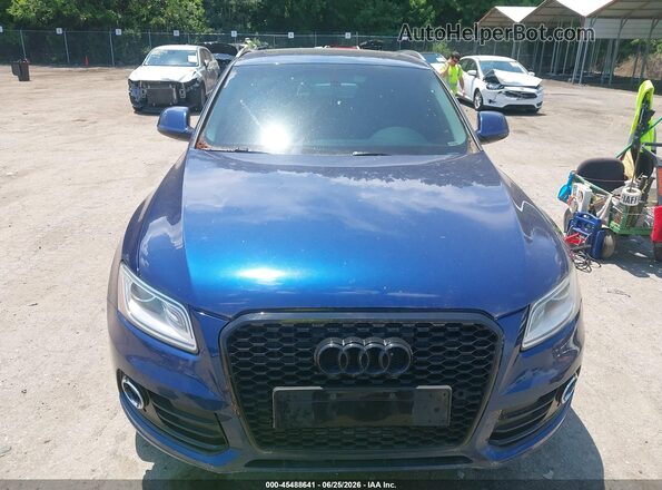 WA1C2AFP8GA064268 2016 AUDI Q5 Blue Vista del cuadro de instrumentos
