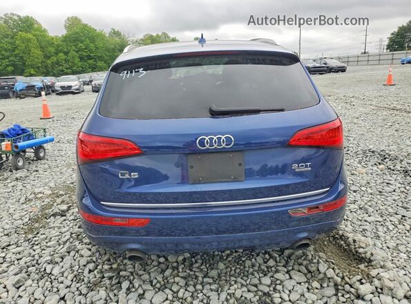 WA1C2AFP9GA059113 2016 AUDI Q5 Blue უკანა ხედი