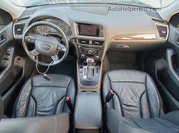 WA1C2AFPXGA002953 2016 AUDI Q5 Gray Dashboard view