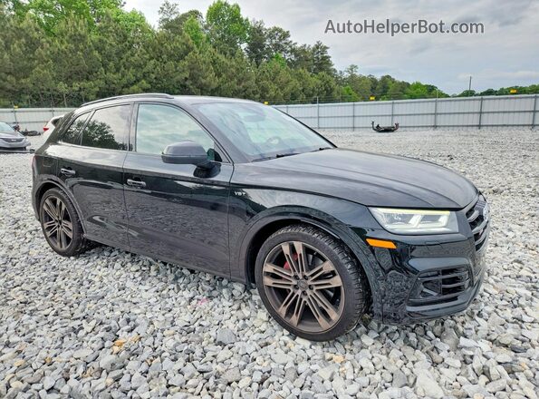 WA1C4AFY0J2087886 2018 AUDI SQ5 Black Przód prawy