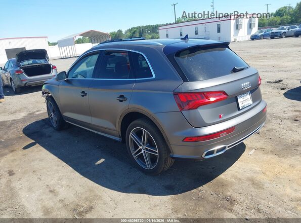 WA1C4AFY0J2223319 2018 AUDI SQ5 Серый Задняя левая четверть
