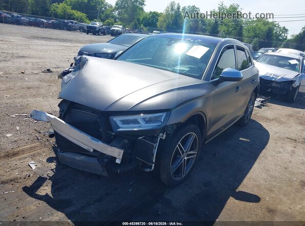 WA1C4AFY0J2223319 2018 AUDI SQ5 Серый Передняя левая четверть