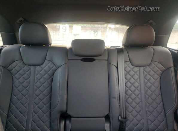 WA1C4AFY0R2051014 2024 AUDI SQ5 Gray Հետևի նստատեղերի տեսք