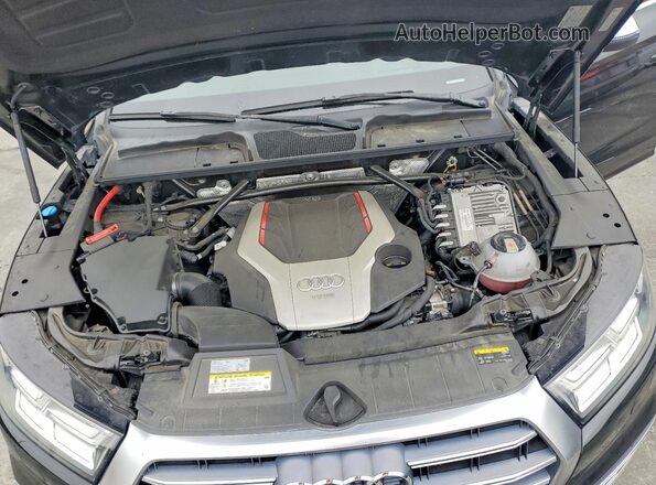 WA1C4AFY1J2213981 2018 AUDI SQ5 Black უკანა სალონის ხედი