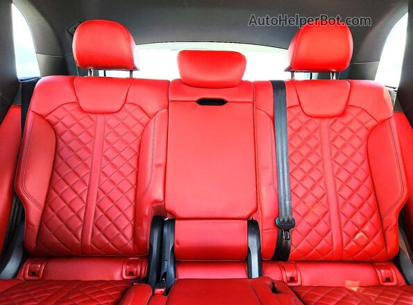 WA1C4AFY2M2039777 2021 AUDI SQ5 Black Widok tylnych siedzeń