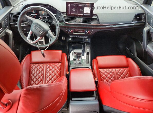 WA1C4AFY2M2039777 2021 AUDI SQ5 Black Widok deski rozdzielczej