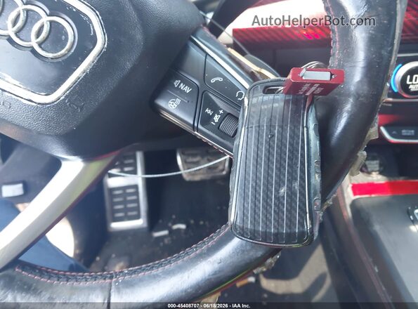 WA1C4AFY4J2053840 2018 AUDI SQ5 Blue Vista del salpicadero