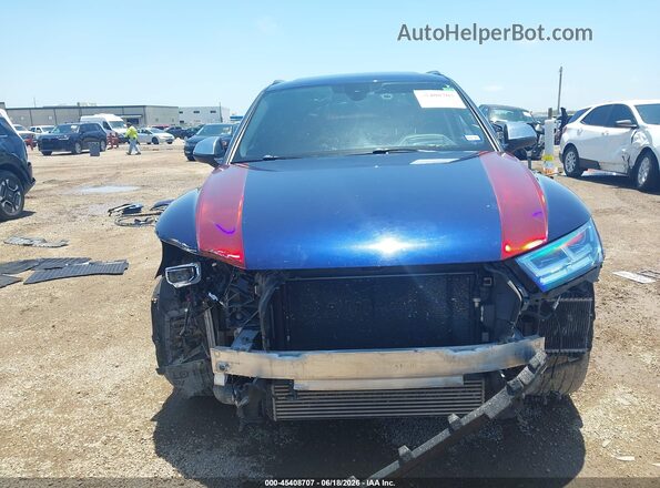 WA1C4AFY4J2053840 2018 AUDI SQ5 Blue Vista interior trasera