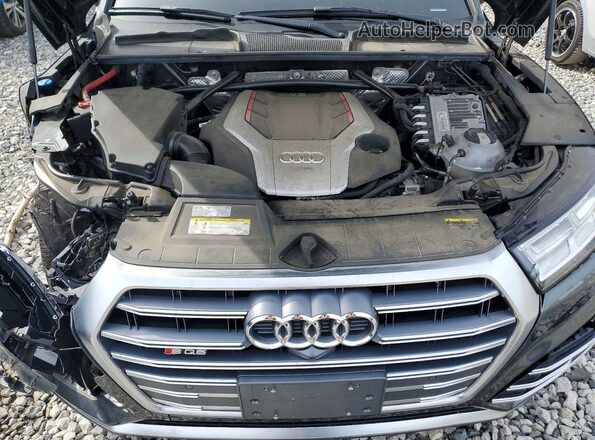 WA1C4AFY4J2089835 2018 AUDI SQ5 Gray ძრავის განყოფილების ხედი