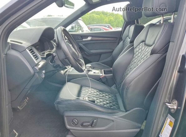 WA1C4AFY4J2089835 2018 AUDI SQ5 Gray წინა სალონის ხედი
