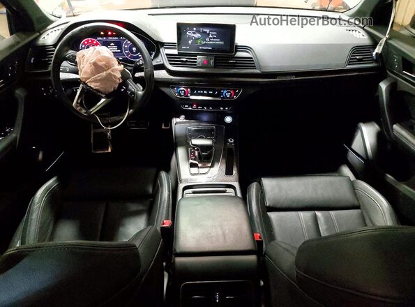WA1C4AFY6K2003863 2019 AUDI SQ5 Gray Առջևի վահանակի տեսք