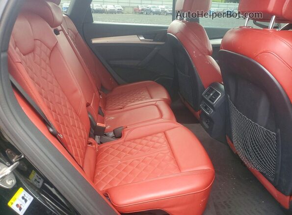 WA1C4AFY7J2107535 2018 AUDI SQ5 Black Вид задніх сидінь