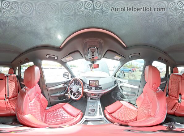 WA1C4AFY7J2107535 2018 AUDI SQ5 Black Вид наклейки з VIN-кодом