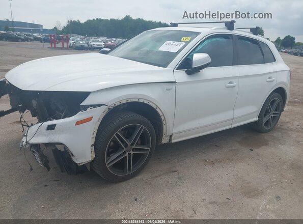 WA1C4AFY7J2119409 2018 AUDI SQ5 Белый Передняя левая четверть