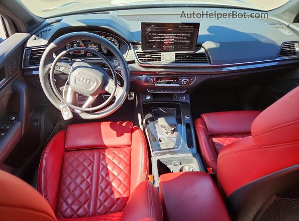 WA1C4AFY8R2062388 2024 AUDI SQ5 Серый Вид панели приборов