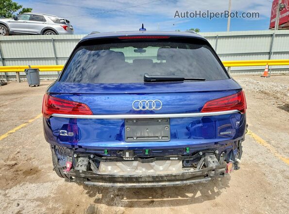 WA1CAAFY8M2007411 2021 AUDI Q5 Blue Հետևի տեսք