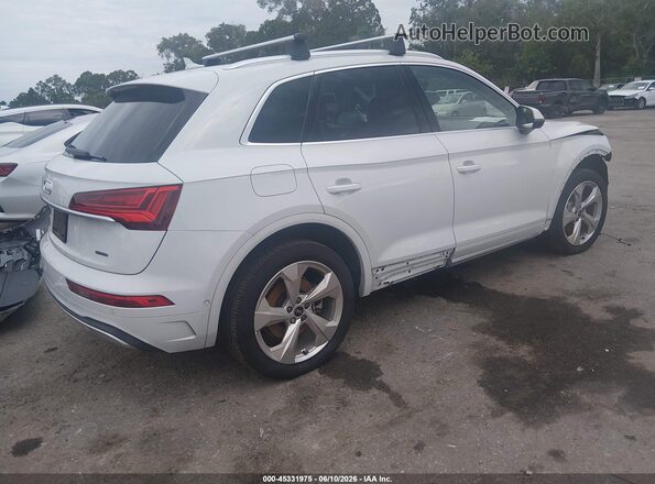 WA1CAAFY8M2078396 2021 AUDI Q5 White Trasero derecho