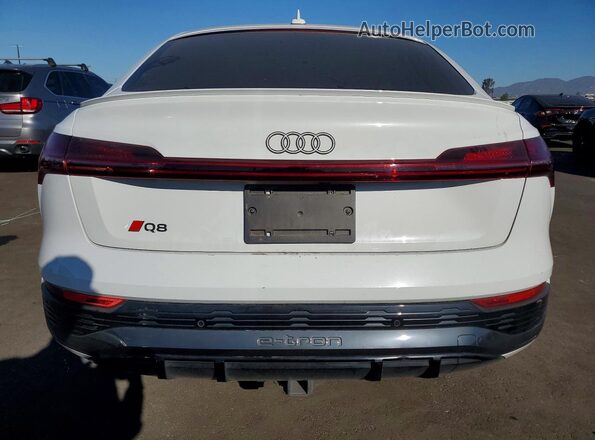 WA1CAAGE9RB022074 2024 AUDI Q8 White უკანა ხედი