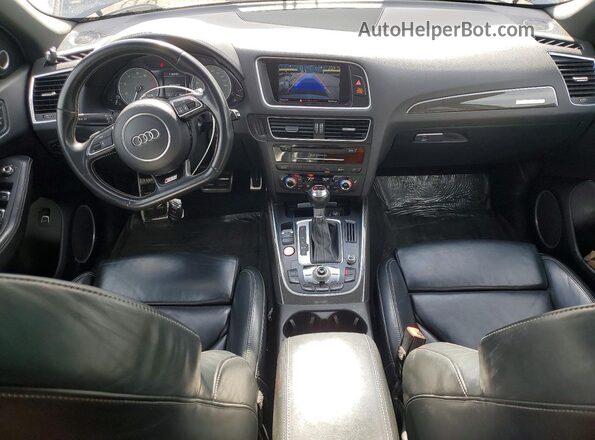 WA1CCAFP4GA005554 2016 AUDI SQ5 Gray Dashboard view