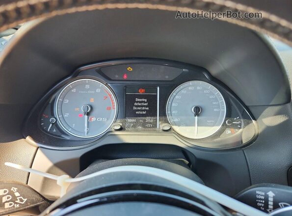 WA1CCAFP4HA009413 2017 AUDI SQ5 Black Вид щитка приладів