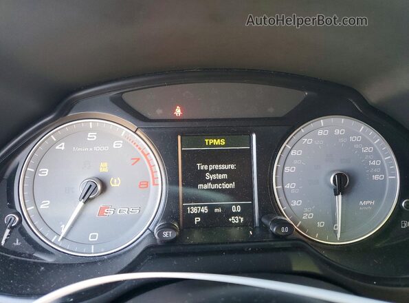 WA1CCAFP5HA039830 2017 AUDI SQ5 Gray Սարքավորումների վահանակի տեսք