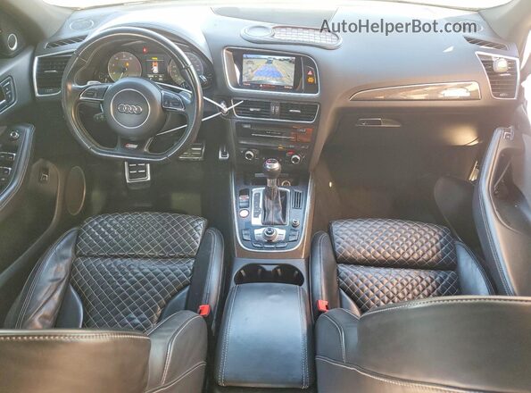 WA1CCAFP5HA039830 2017 AUDI SQ5 Gray Առջևի վահանակի տեսք