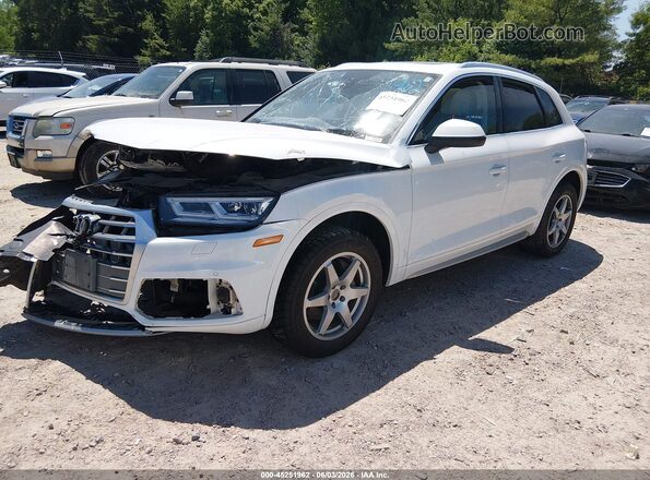 WA1CNAFY1J2087828 2018 AUDI Q5 White Przód lewy