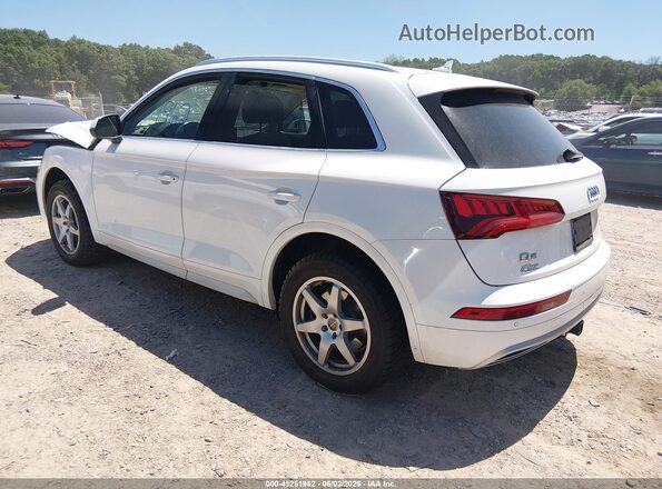 WA1CNAFY1J2087828 2018 AUDI Q5 White Tył lewy