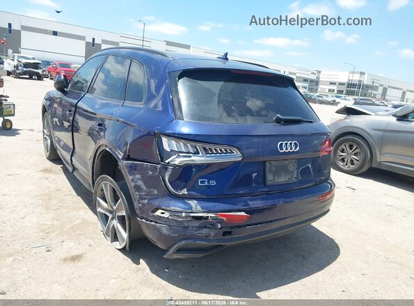 WA1CNAFY2K2073678 2019 AUDI Q5 Dark Blue Задня ліва чверть