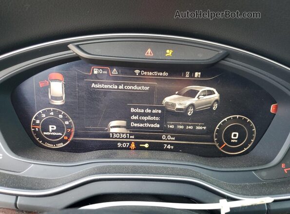 WA1CNAFY6J2007407 2018 AUDI Q5 Gray 