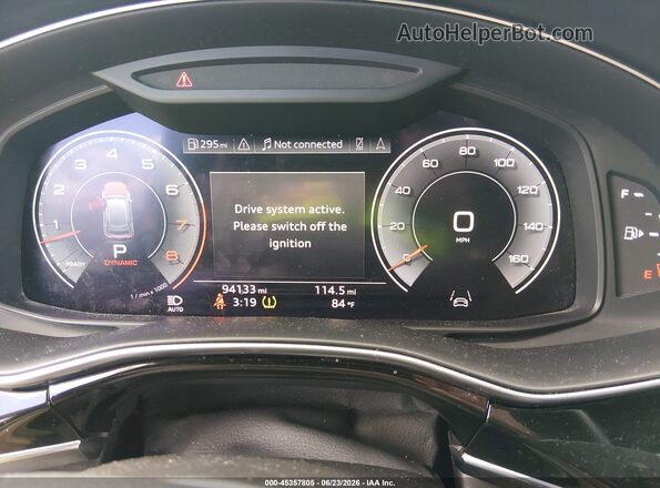 WA1CVAF14KD035571 2019 AUDI Q8 Gray Widok tylnych siedzeń