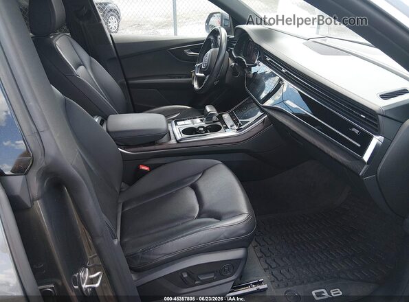 WA1CVAF14KD035571 2019 AUDI Q8 Gray Widok wnętrza z przodu