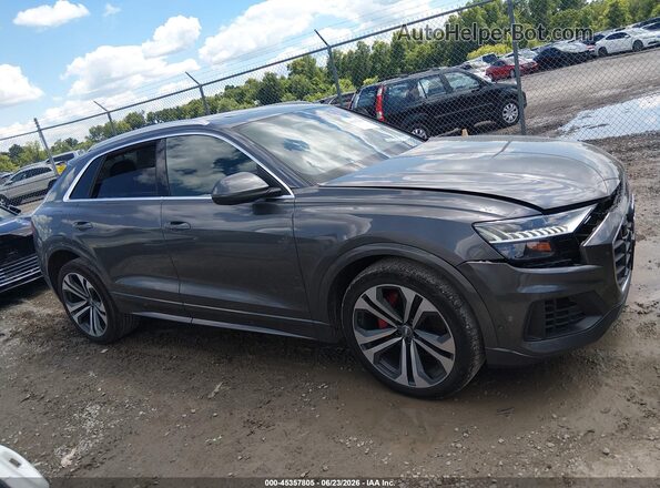 WA1CVAF14KD035571 2019 AUDI Q8 Gray Widok wnętrza z tyłu