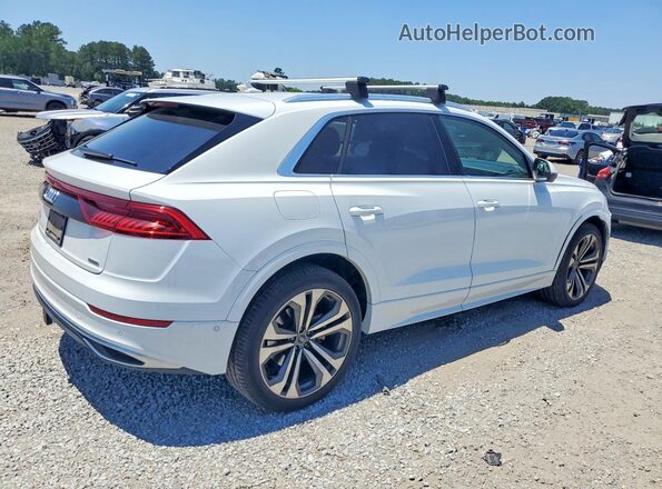 WA1CVAF18MD025824 2021 AUDI Q8 White Задня права чверть