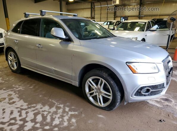 WA1D7AFP2HA083339 2017 AUDI Q5 Серебряный Передняя правая четверть