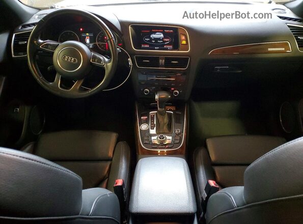 WA1D7AFP2HA083339 2017 AUDI Q5 Серебряный Вид панели приборов