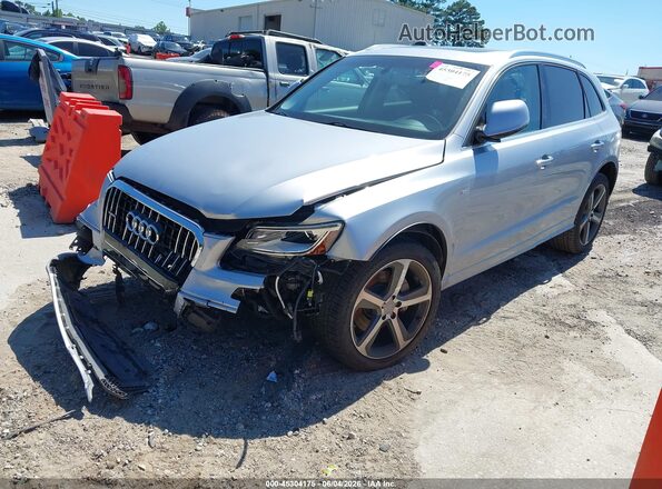 WA1D7AFP4GA031919 2016 AUDI Q5 Silver Առջևի ձախ երեք քառորդ տեսարան